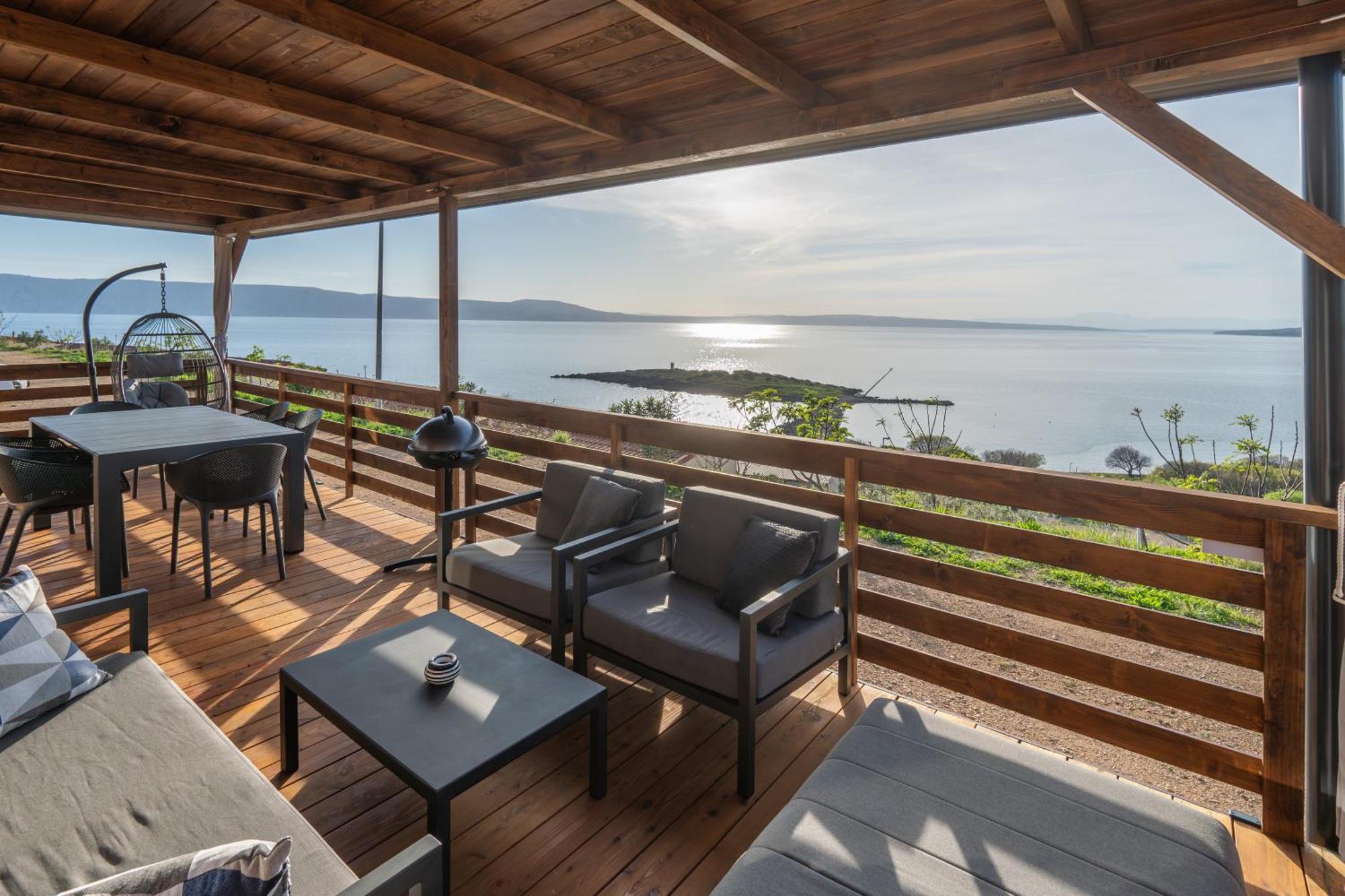 Luxury Mobile Home Zuzu Klenovica Kültér fotó